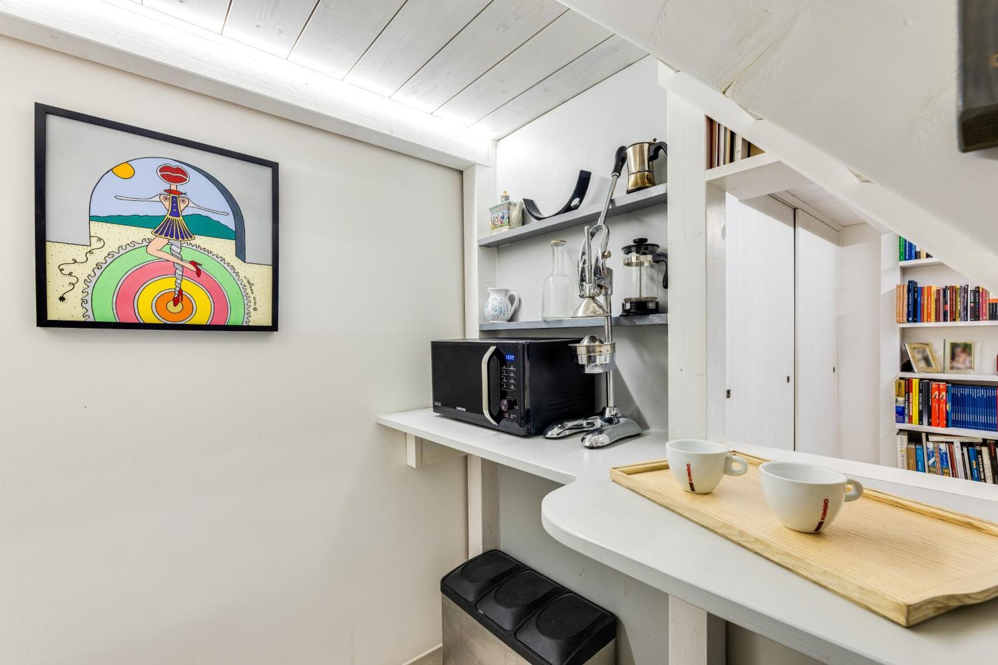 Ferienwohnung Rome Historic Center Cozy Loft Exterior foto